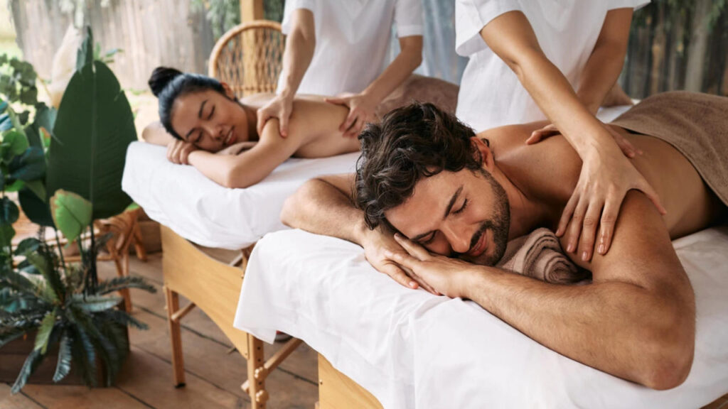 Bali massage en amoureux