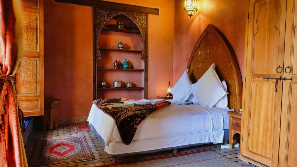 Hôtel Riad Layalina Fes Maroc chambre