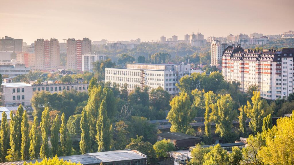 Vue de Chisinau
