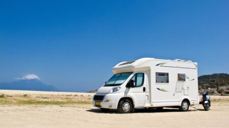 Tunnel sour la manche Camping Car