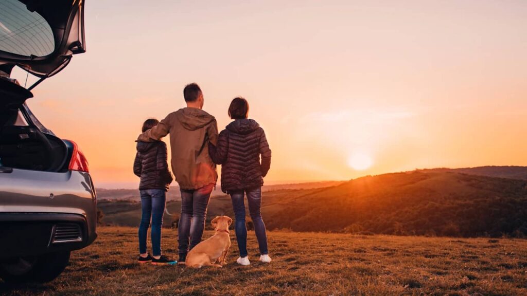 ouest américain road-trip famille