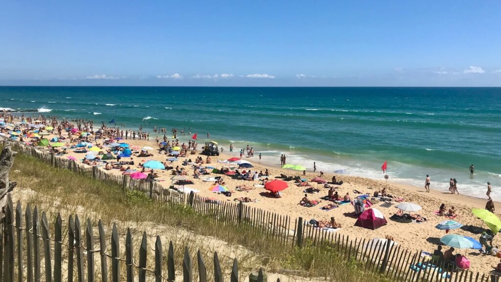 plage à Lacanau